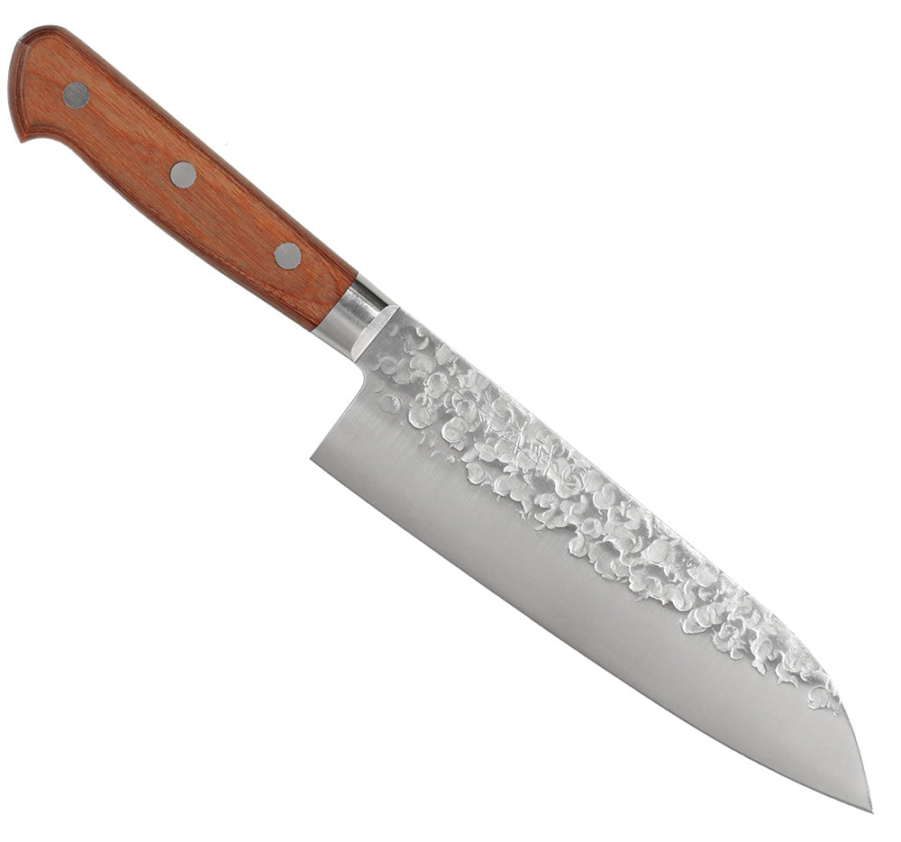 Takamura Santoku 165 mm – Chromax, Tsuchime – Cleancut