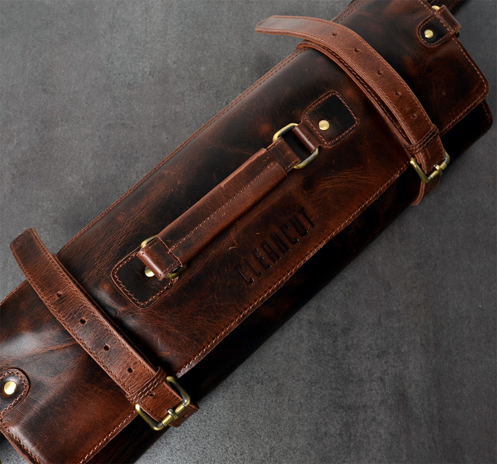 Knife bag leather