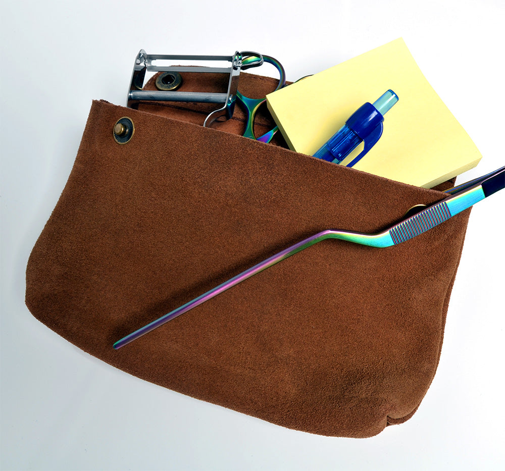 Knife bag leather