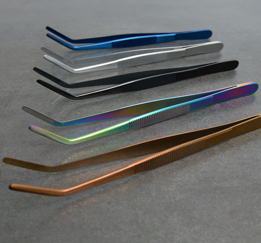 Tweezers, medium angled