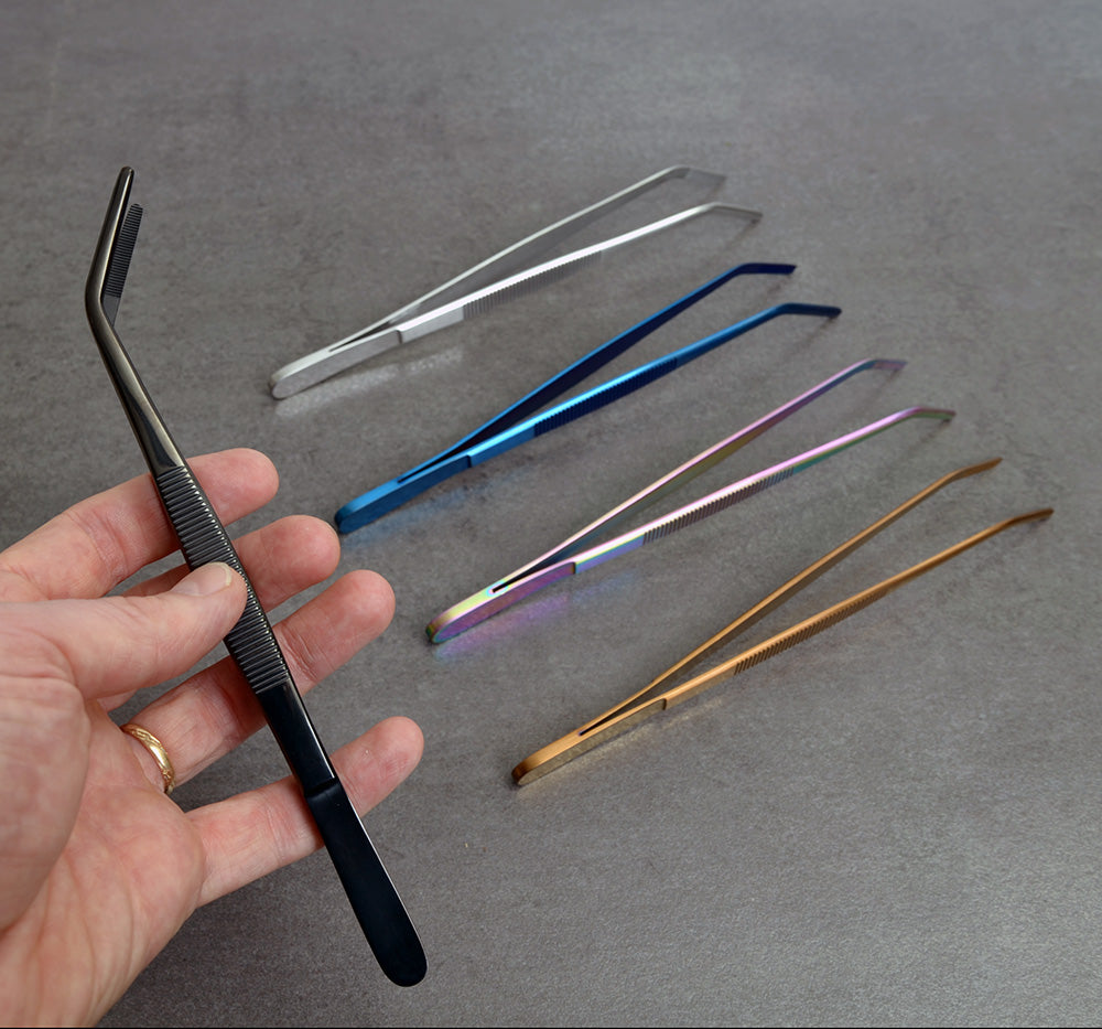 Tweezers, medium angled