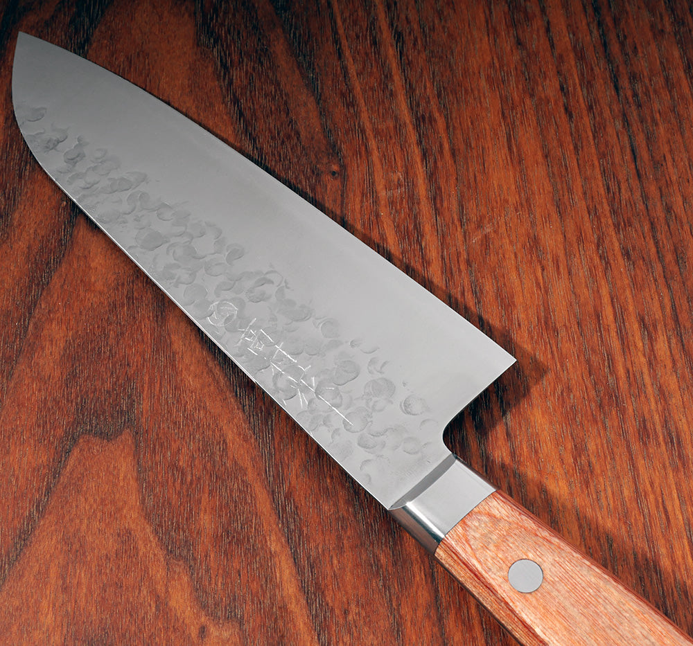Takamura Santoku 165 mm – Chromax, Tsuchime – Cleancut